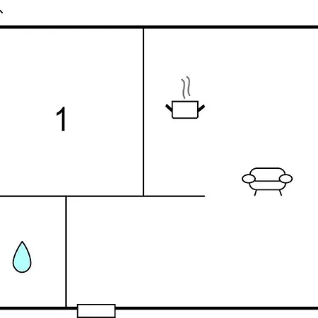 Apartment One-bedroom In Privlaka *